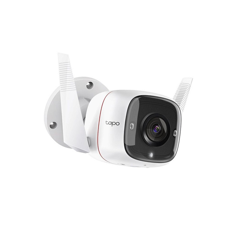 Camara exterior ip wifi tp-link tapo t65 ip66 ultra definicion 3mp vision nocturna 30m deteccion de