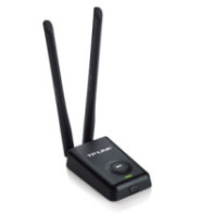 Usb wifi tp-link wn8200nd 300mb alta potencia 500mw 2 antenas 5dbi desmontables rp-sma 1p usb para a