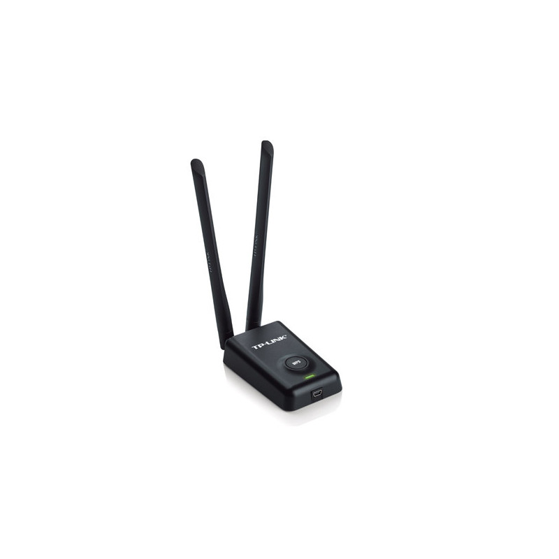 Usb wifi tp-link wn8200nd 300mb alta potencia 500mw 2 antenas 5dbi desmontables rp-sma 1p usb para a