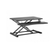 Stand de sobremesa ergonomico equip 650840 para pc / pantalla y teclado altura ajustable