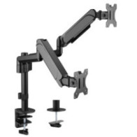 Soporte de mesa equip 650133 para 2 pantallas 17\ - 32\" muelle de gas equip"