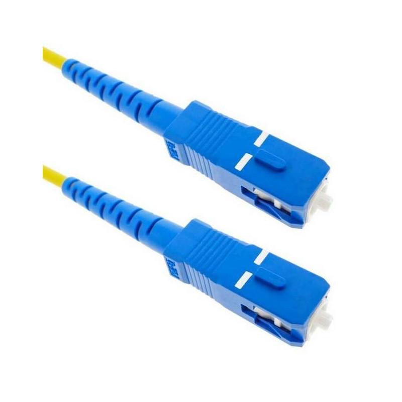 Cable fibra optica router monomodo libre de halogeno sc/upc a sc/upc 2m