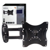 Soporte de pared orientable approx para pantalla de 17\ - 37\" articulado max. vesa 200x200 hasta 30k"