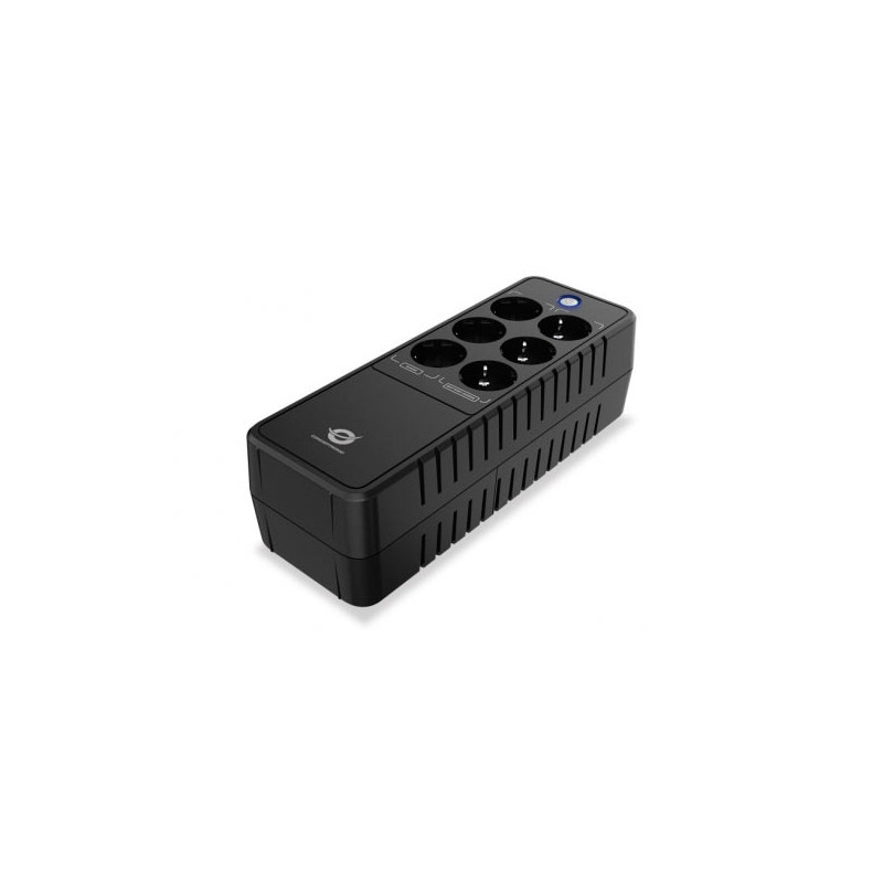 Sai 600va conceptronic 360w oficina 6 tomas enchufe proteccion puerto lan modem