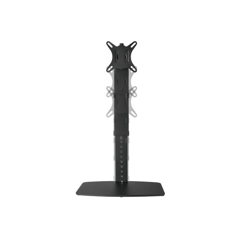 Soporte de mesa con base equip 650126 para 1 pantalla 17\ - 32\" ajustable en altura max. vesa 100x10"