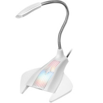 Microfono sobremesa adaptable mars gaming mmic omnidereccional usb brazo flexible boton mute base co