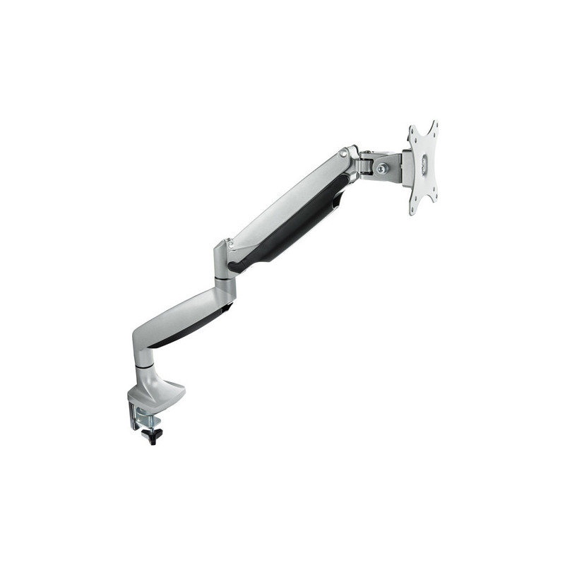 Soporte de mesa tooq bd3032tnr-s para 1 pantalla gira incli 1 brazo 13-32 vesa 75x75 y 100x100 plata