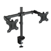 Soporte de pared orientable tooq lp7866tn-b para pantalla 37\- 80\" doble brazo dual con giro e incli"