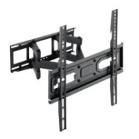 Soporte de pared orientable tooq lp7846tn-b para pantalla 32\- 70\" doble brazo con giro e inclinacio"