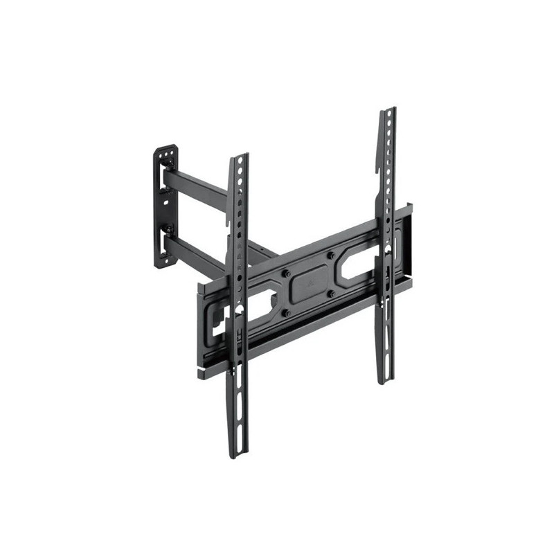 Soporte de pared orientable tooq lp7843tn-b para pantalla 32\- 55\" doble brazo con giro e inclinacio"