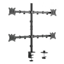 Soporte de mesa equip 650159 para 4 pantallas 17\-32\" doble brazo articulado vesa standard hasta 9kg"