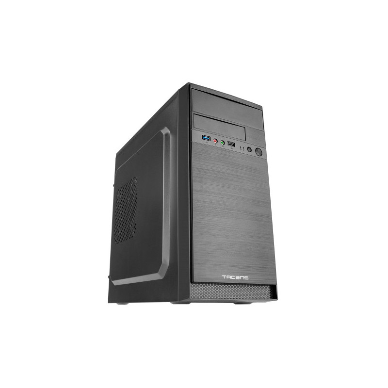 Caja microatx tacens anima ac4 usb3.0 usb2.0 full black ssd sin fuente de alimentacion