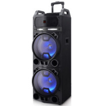 Altavoz bluetooth trolley aiwa kbtus-900 bluetooth 4.2 salida 100w rms bateria 7000mah radio fm 2 mi