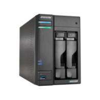 Servidor nas asustor lockerstor as6702t 2 bahias 3.5\ 4 x m.2 nvme celeron n5105 quad jasper lake 2."