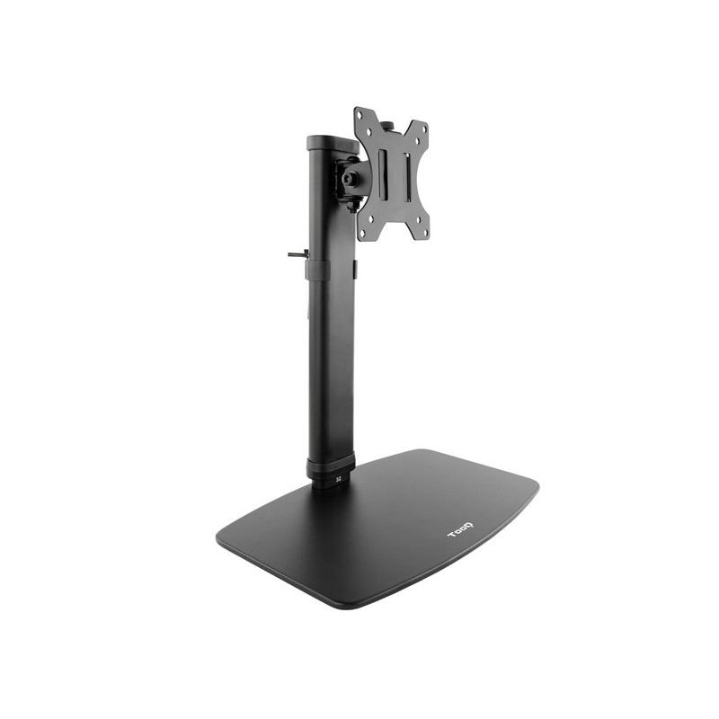 Soporte de mesa tooq db1127tn-w para 1 pantalla de 17-27\ max. 6kg vesa 75x75 y 100x100 blanco"