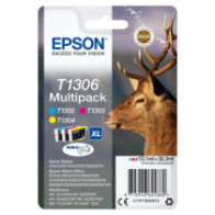 Tinta original epson t1306 multipack 3 colores c13t13064012