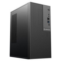 Caja numen 500 pro micro atx unykach 17 litros type c color negro sin fuente de alimentacion