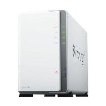 Servidor nas synology disk station ds223j 1gb 2xusb3.2 1xrj45 2 bahias realtek rtd1619b jbod, raid 0