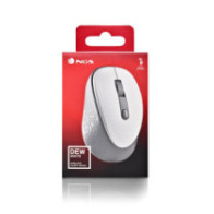 Mouse ngs wireless dew white con nano receptor-800/1600 dpi 2,4ghz blanco