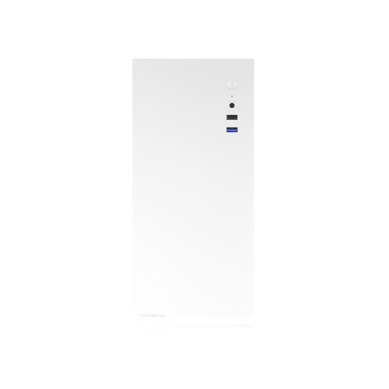 Caja microatx tacens 2novaxw color blanco 1xusb3.0 1xusb2.0 hdaudio vga max. 250mm 2x3.5\ 2x2.5\""