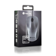 Mouse ngs crew gray con cable de 1200 dpi
