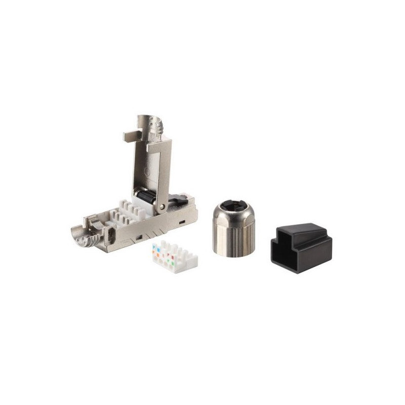 Kit 5 conectores rj45 equip categoria 8.1 121172 montaje sin herramientas