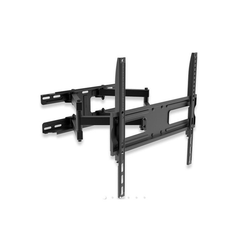 Soporte de pared orientable unyka uk740401 articulado de doble brazo 32-55\ max. 50 kg vesa max. 400"