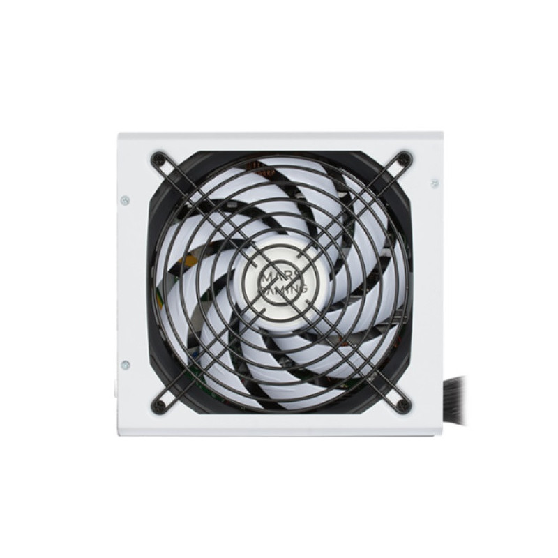 Fuente de alimentacion mars gaming 650w blanco certificacion 80+ bronze, pfc activo