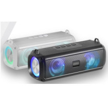 Altavoz bluetooth portable mars gaming msb-xt negro aux/microsd/usb/fm 20w potencia rgb flow bateria