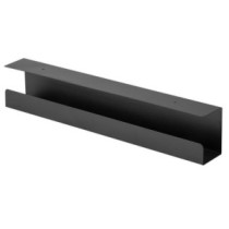 Organizador de gestion de cables equip 650863 color negro oculta cables y regletas de alimentacion