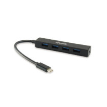 Hub usb equip life usb-c a 4 puertos tipo a usb 3.0