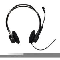 Headset logitech stereo microfono con supresion de ruido usb pc960m p/n:981-000100
