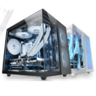 Caja microatx cube gaming mars gaming mcnovam negra doble panel de cristal templado doble camara rej