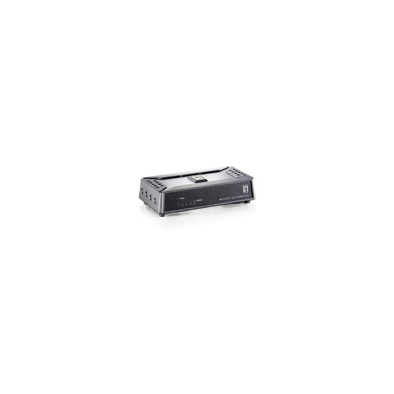 Switch level one no gestion 5 puertos 10/100 mini no rack base magnetica