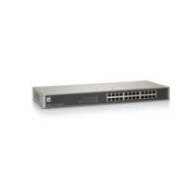 Switch level one no gestion 24 puertos 10/100/1000 carcasa metalica