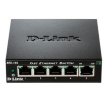 Switch no gestionable d-link des-105 5p ethernet carcasa metal sobremesa no rack