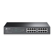 Switch semigestionable tp-link sg1016pe 16p (con 8p poe+) carcasa metalica giga 19\ rack"