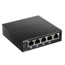 Switch no gestionable d-link dgs-1005p 5p giga con 4p poe (60w) sobremesa no rack