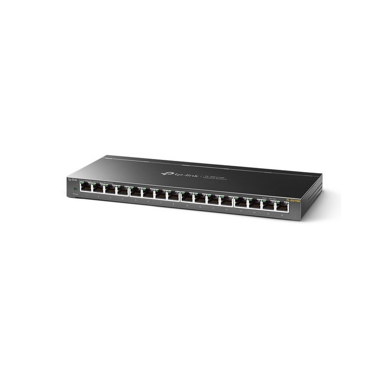 Switch semigestionable tp-link tl-sg116e 16p giga carcasa metalica