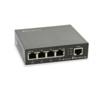Switch level one gep-0523 no gestion 5p 10/100/1000 4p poe plus 60w