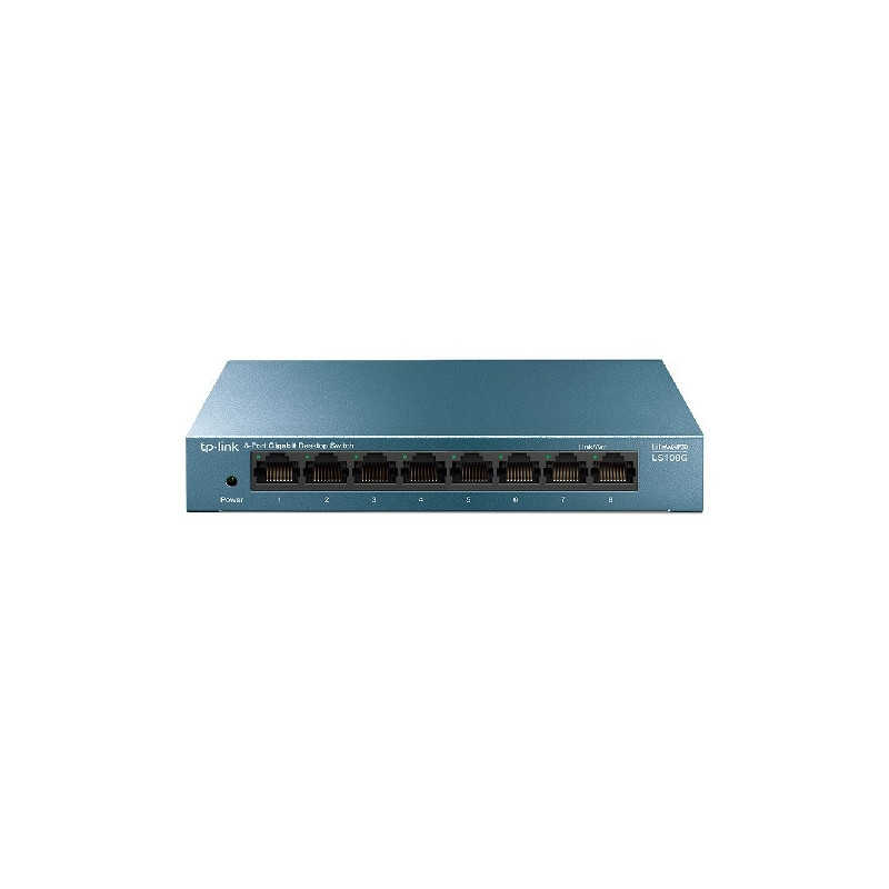 Switch no gestionable tp-link ls108g litewave 8p giga sobremesa carcasa metal no rack