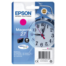 Tinta original epson t2703 magenta c13t27034022 3.6ml   con alarma