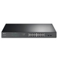 Switch semigestionable tp-link sg1218mpe 16p giga poe/poe+ alimentacion poe 192w rack 19\ 1u"