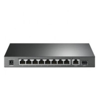 Switch tp-link tl-sg1210p 9p giga 1p sfp gigabit 8 puertos poe/poe+ alimentacion poe 63w