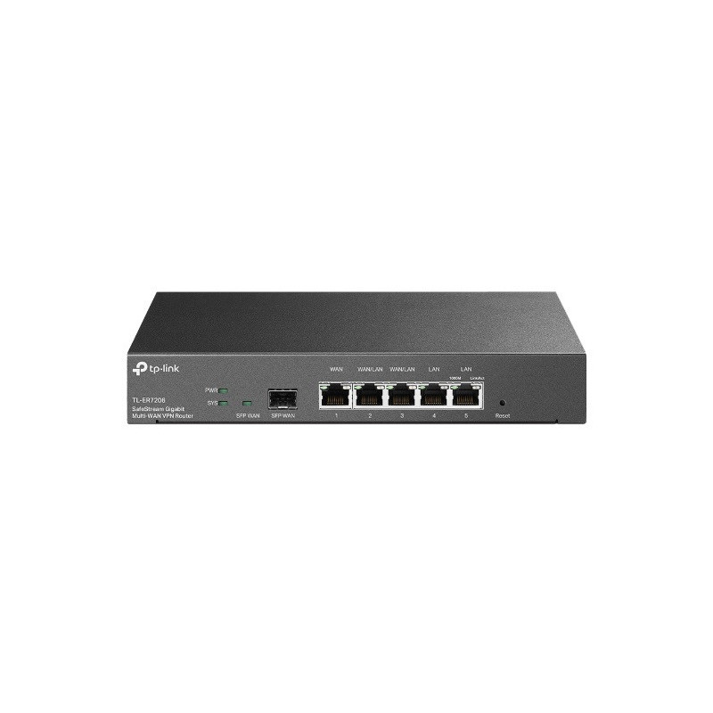 Router vpn tp-link er7206 (tl-er7206) 4p wan giga + 5p lan giga 100 conexiones vpn ipsec 50 conexion