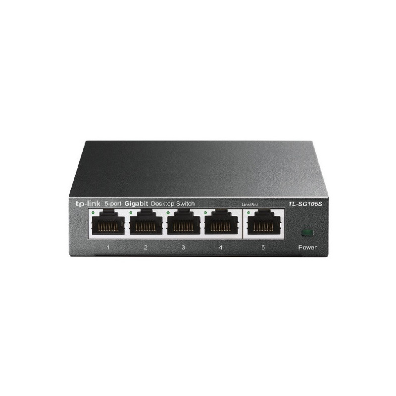 Switch no gestionable tp-link sg105s 5p giga carcasa metalica no rack