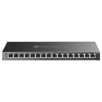 Switch gestionable poe+ tp-link tl-sg2016p 16p giga de estos 8p poe+ (120w) integracion por omada sd