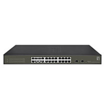 Switch semigestionable level one hilbert 24p giga + 2p sfp giga carcasa metalica