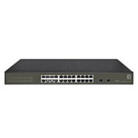 Switch semigestionable level one hilbert 24p giga + 2p sfp giga carcasa metalica