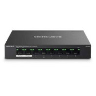 Switch poe+ no gestionable mercusys ms108gp 8p 10/100/1000 7p poe+ 65w ethernet mini desktop